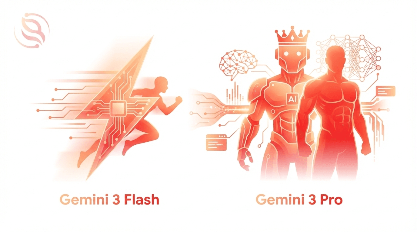 Kèo thơm 2025: So sánh Gemini 3 Flash vs Gemini 3 Pro – Bản "nhẹ" có thực sự vả bản Pro? - Thị trường AI | RedAI Blog