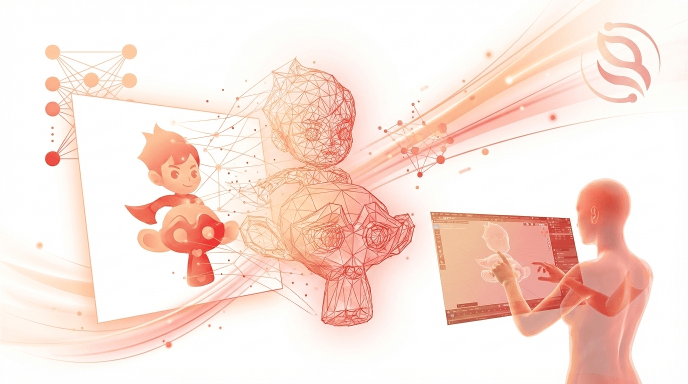 Vén màn ảo ảnh: Cách chuyển Image to Mesh và AI Image to 3D cho Blender Model Vén màn ảo ảnh: Cách chuyển Image to Mesh và AI Image to 3D cho Blender Model - Nỗi đau doanh nghiệp | RedAI Blog